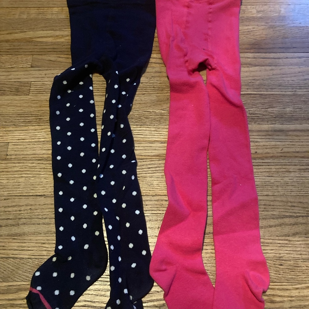 Tights 2 pair size 4-6